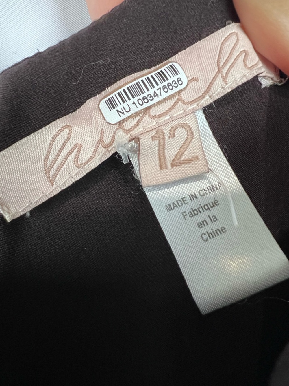 Hutch Anthropologie Amara Corset Pleated Midi Dress in Chocolate Brown - Picture 6 of 9